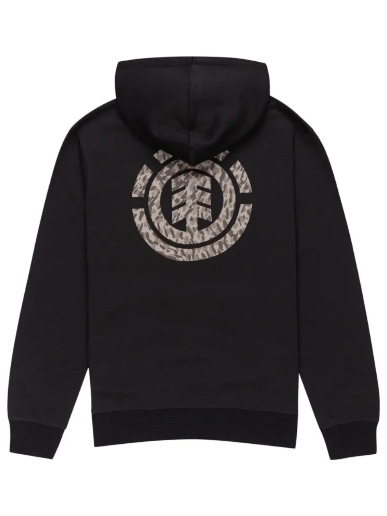 Element Rain Camo Kapuzenpullover – Flint Black