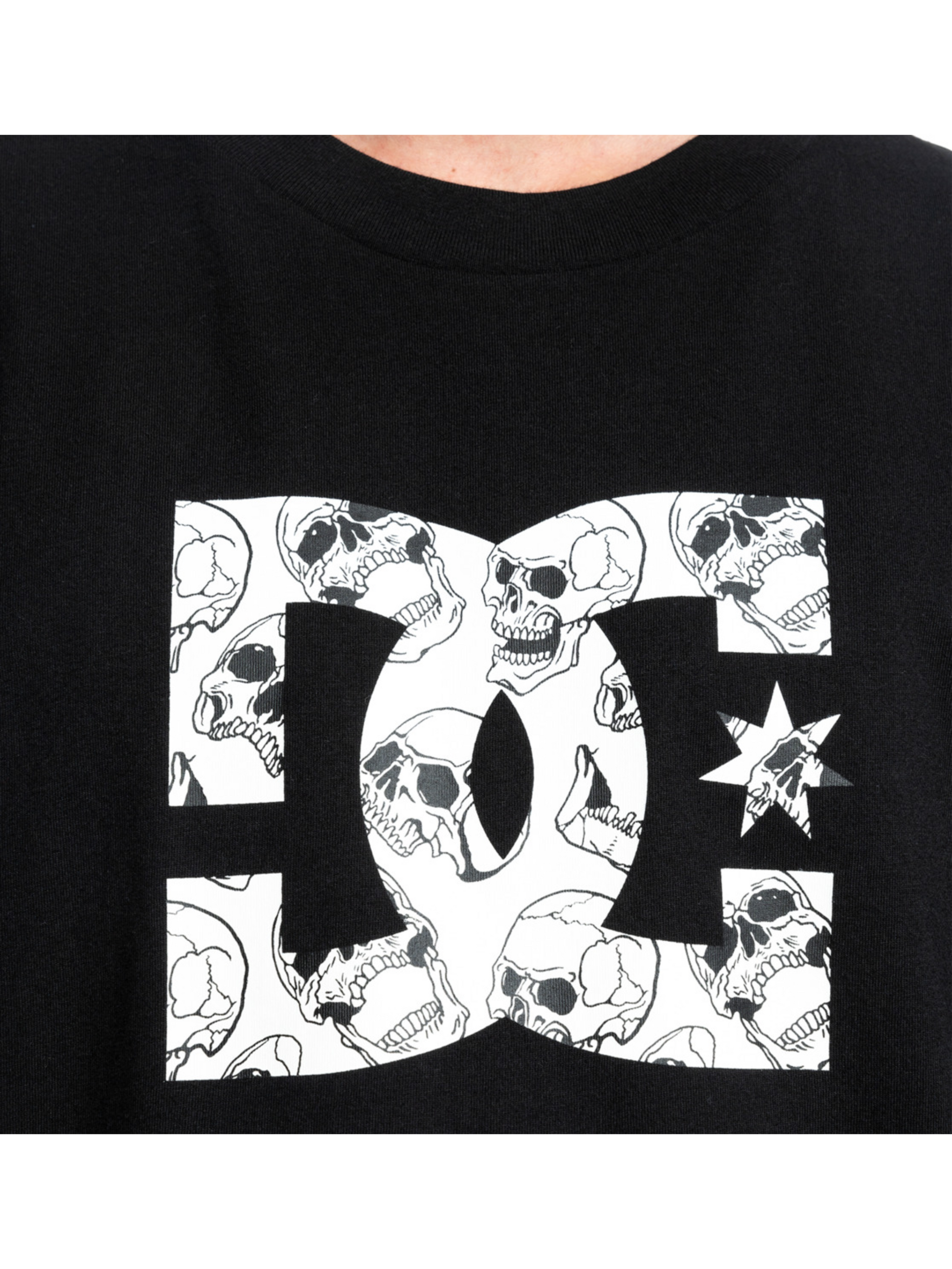 Camiseta manga corta  DC Shoes Star Skully - Black