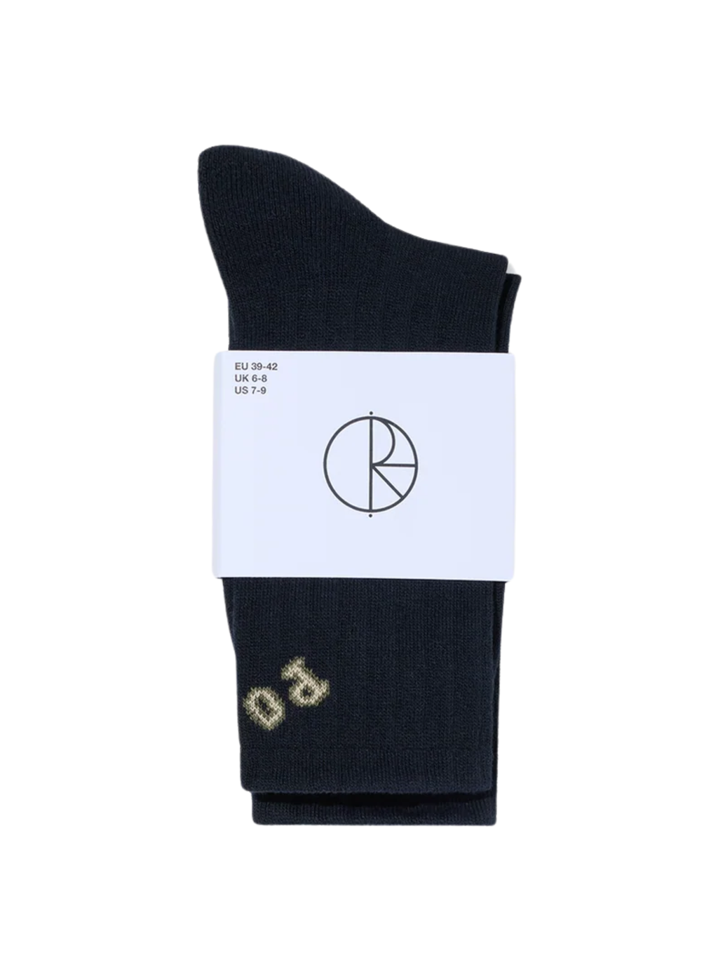 Calzini Polar Skate Co. Large Rib Socks College