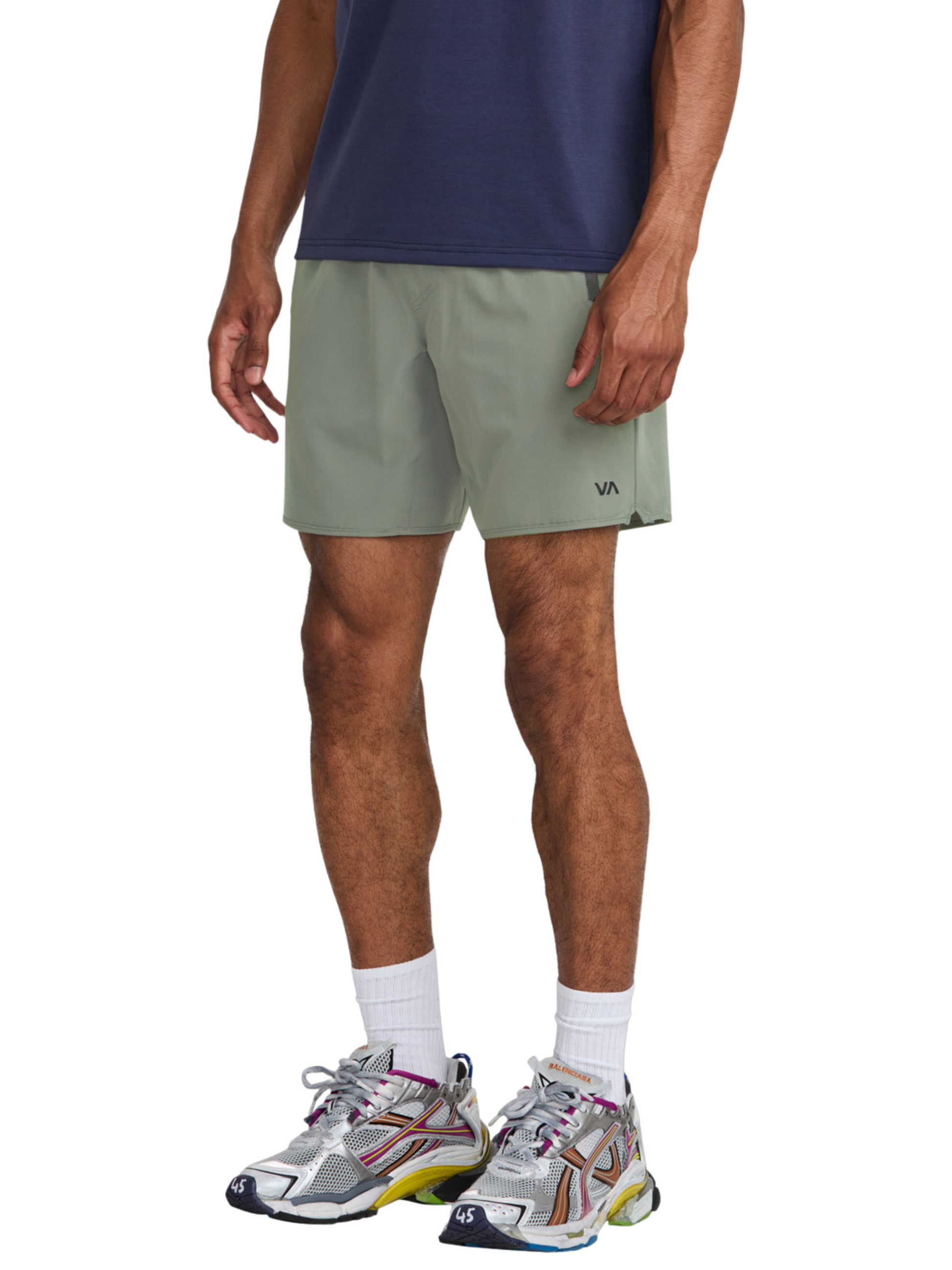 RVCA Yogger Stretch 17" Shorts Salbeiblatt
