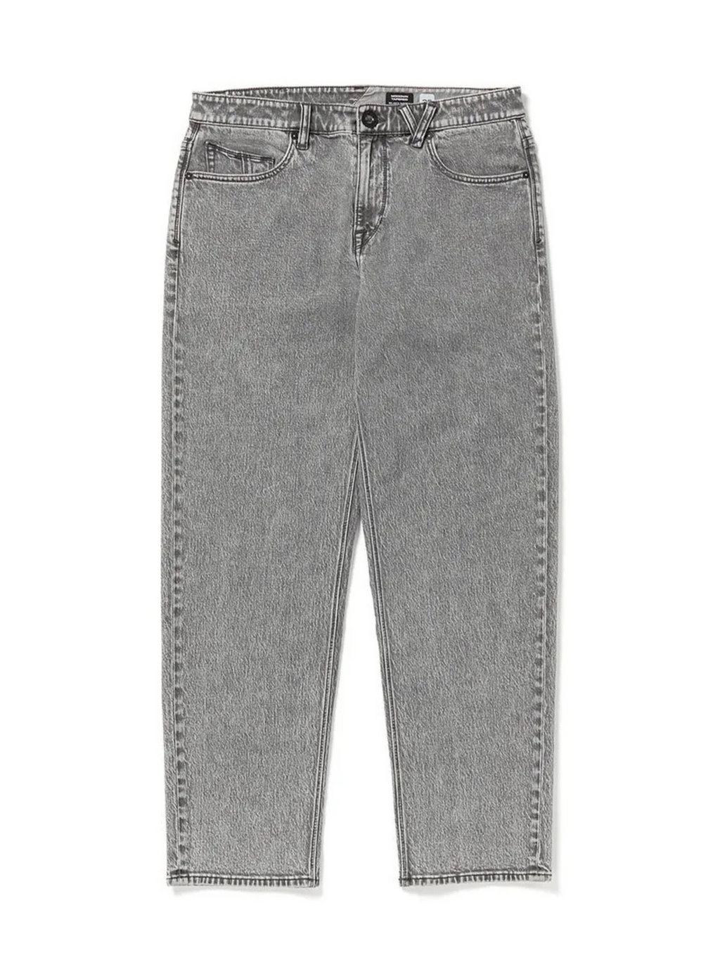 Volcom Modown Tapered Denim Jeans - True Vintage Black