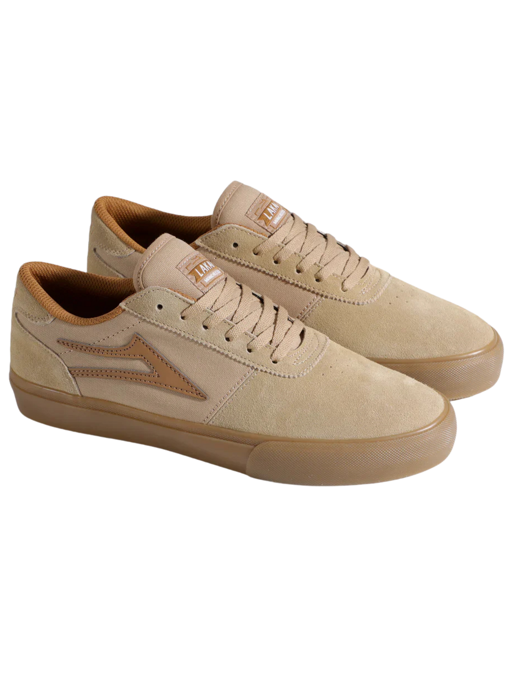 Zapatilla Lakai Manchester Tan/Gum Suede