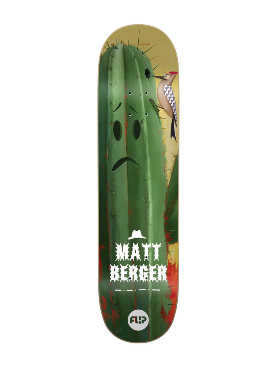 Tavola da skateboard Flip Berger Flower Power da 8,25 pollici