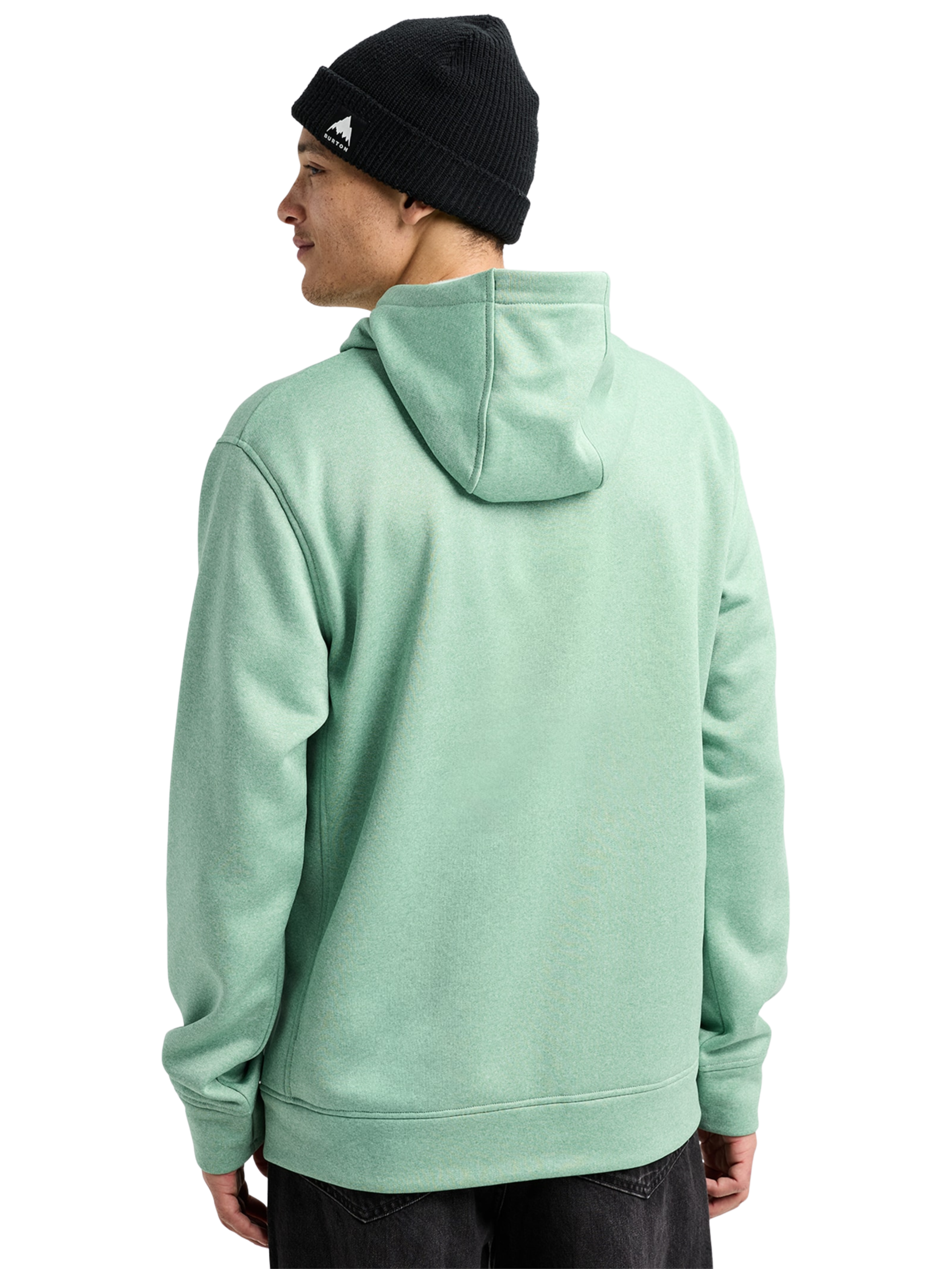 Men’s Burton Oak Full-Zip Hoodie | Soft Sage Heather