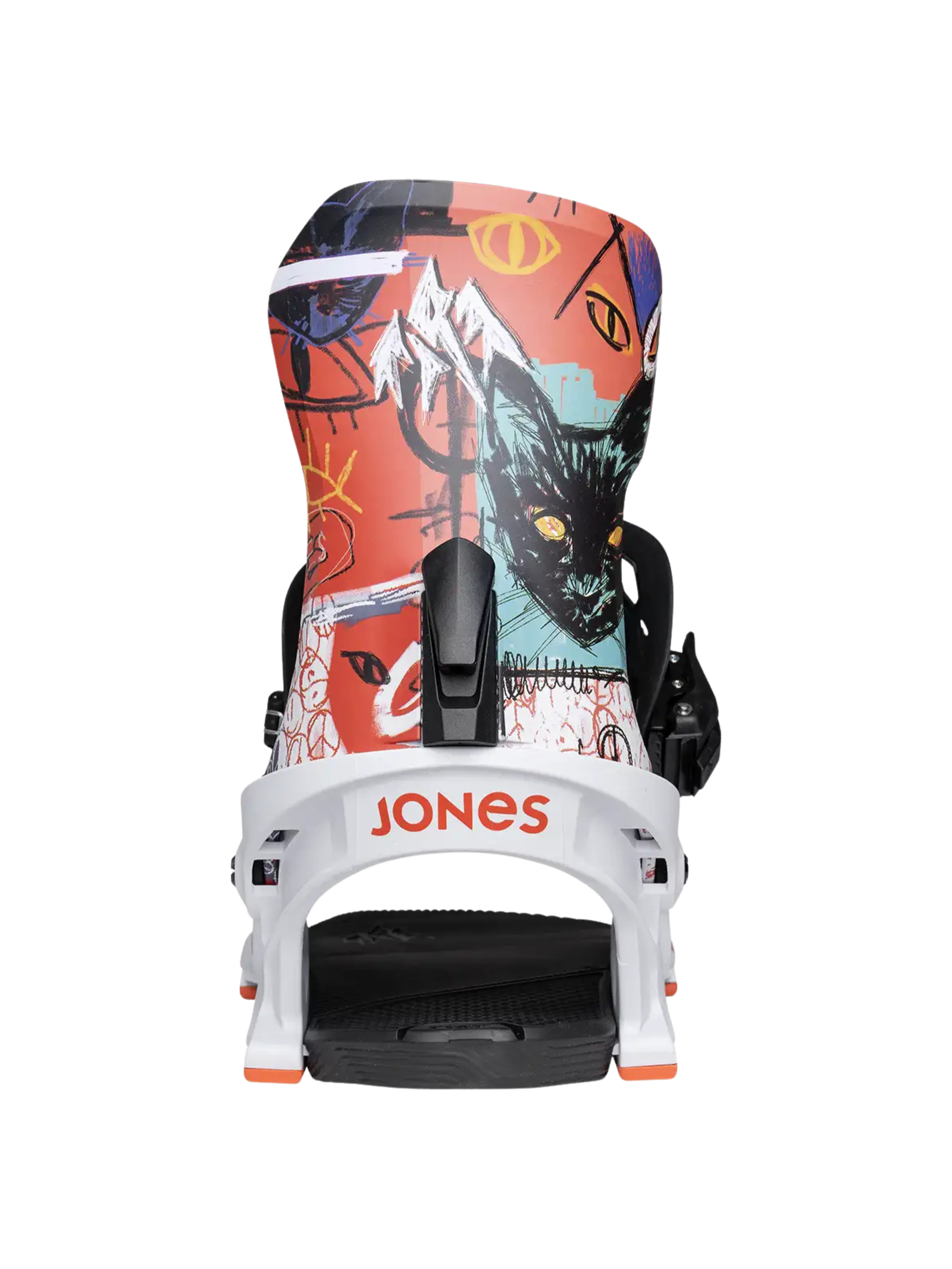 Jones Meteorite Snowboardbindung für Herren – Rallycat White
