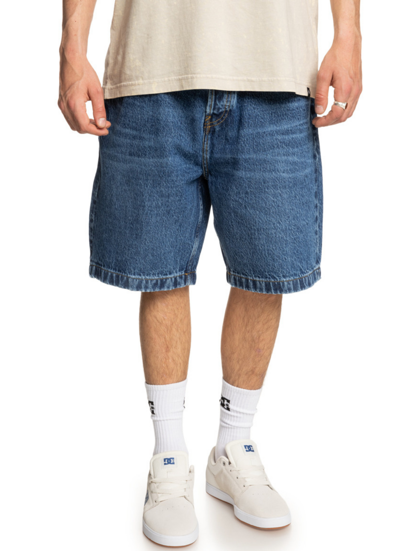 DC Shoes Worker Baggy Denim Shorts