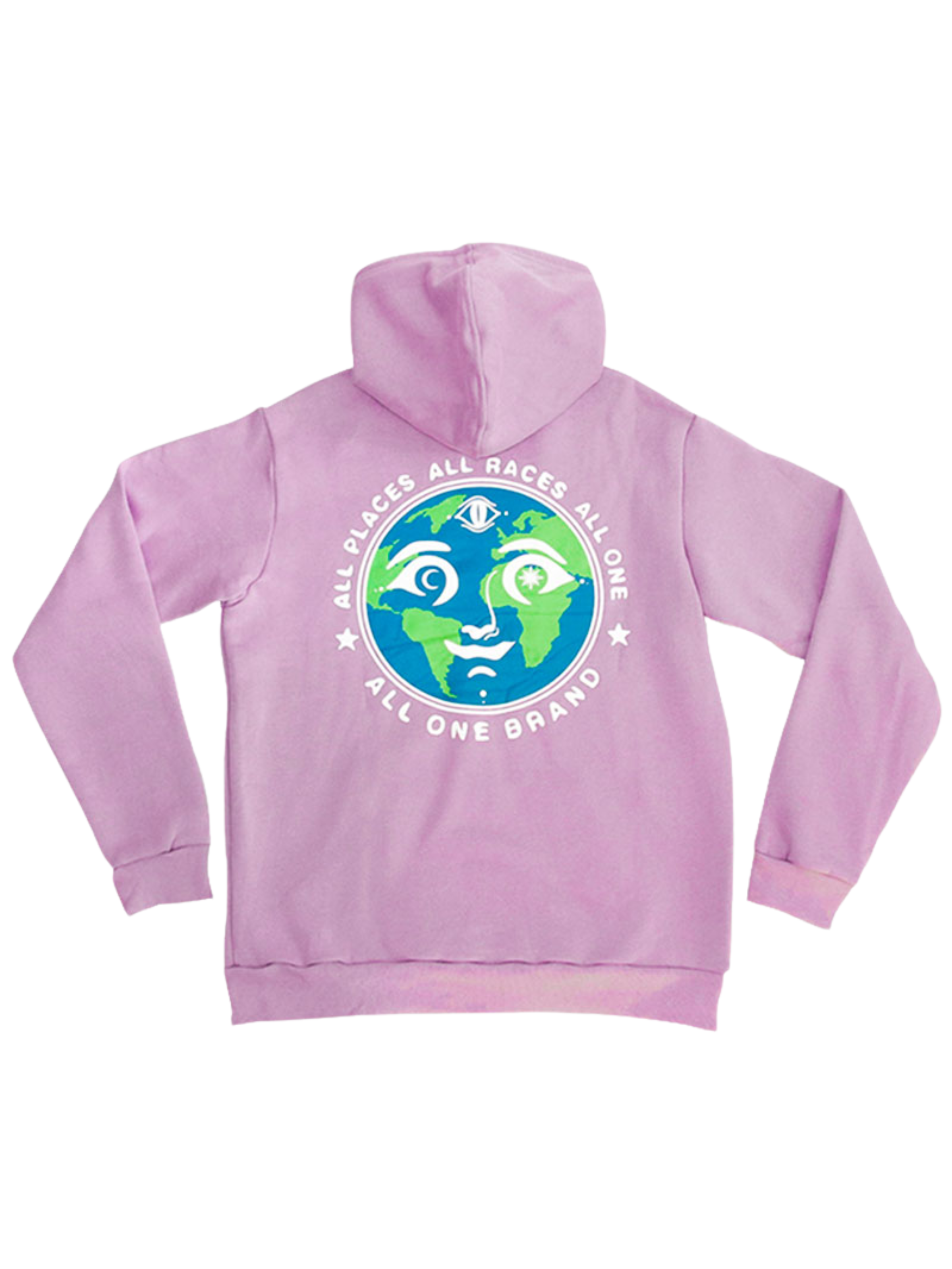 Sweat à capuche All One Brand All Places All Races – Orchid