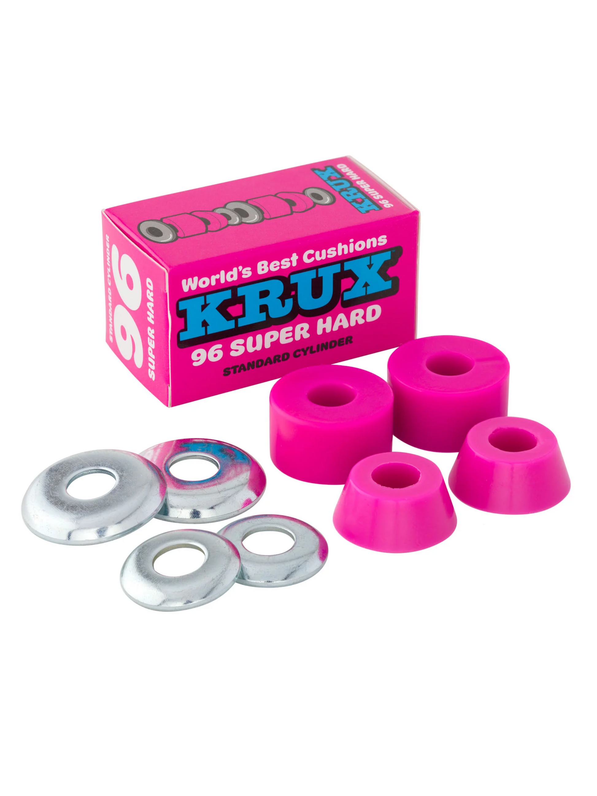 Krux Worlds Best Cushions Super Hard Skate Rubber (96A) | meistverkaufte Produkte | Meistverkaufte Produkte | Neue Produkte | Neueste Produkte | Sammlung_Zalando | Skategummis / Buchsen | Skateshop | Tische, Achsen, Räder,... | surfdevils.com