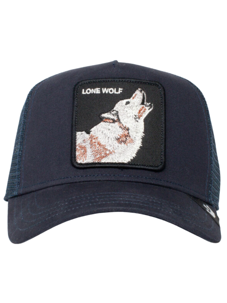 Goorin Bros Lone Wolf Cap – Marineblau