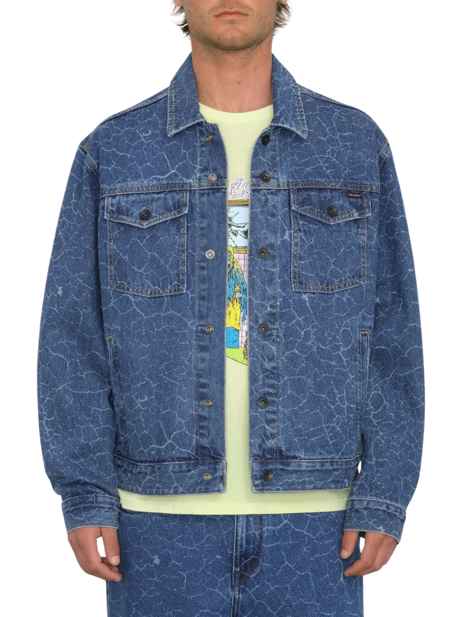 Veste en jean Volcom Tetsunomi - Lazer | Boutique Volcom | Collection_Zalando | Nouveaux produits | Produits les plus récents | Produits les plus vendus | vestes | surfdevils.com