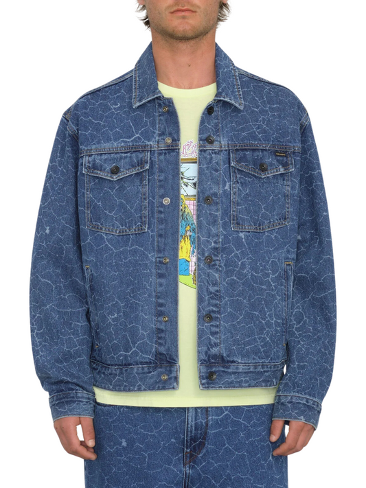 Jackets | Volcom Tetsunomi Denim Jacket - Lazer