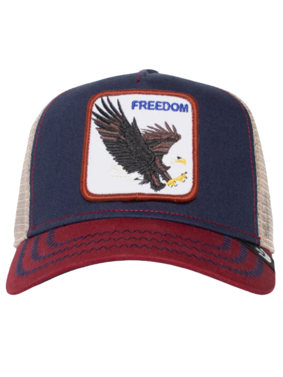 Boné Goorin Bros The Freedom Eagle - Índigo