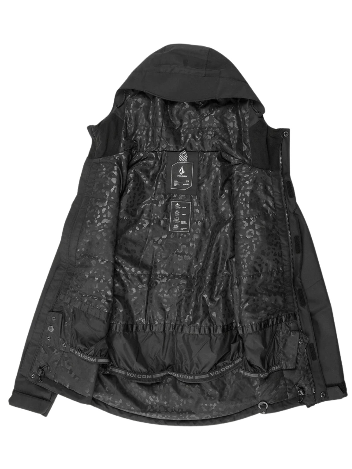 Chaqueta de snowboard Mujer Volcom Bolt Insulated - Black | Best selling products | Chaquetas de snowboard Mujer | Snowboard Shop | Volcom Shop | surfdevils.com