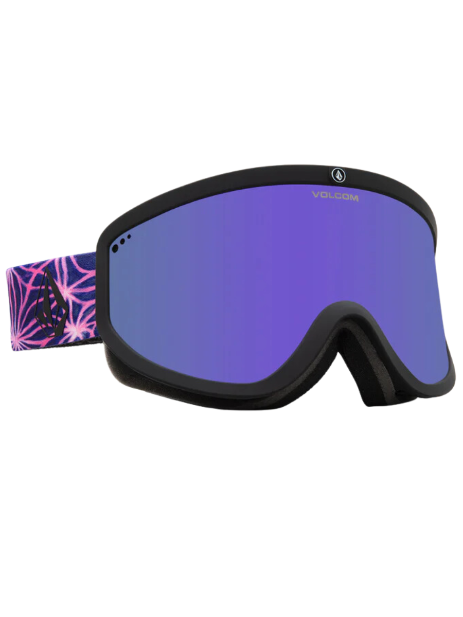 Volcom Footprints Blizzard Goggles - Mike Ravelson / Roxo Cromado + Lente Extra