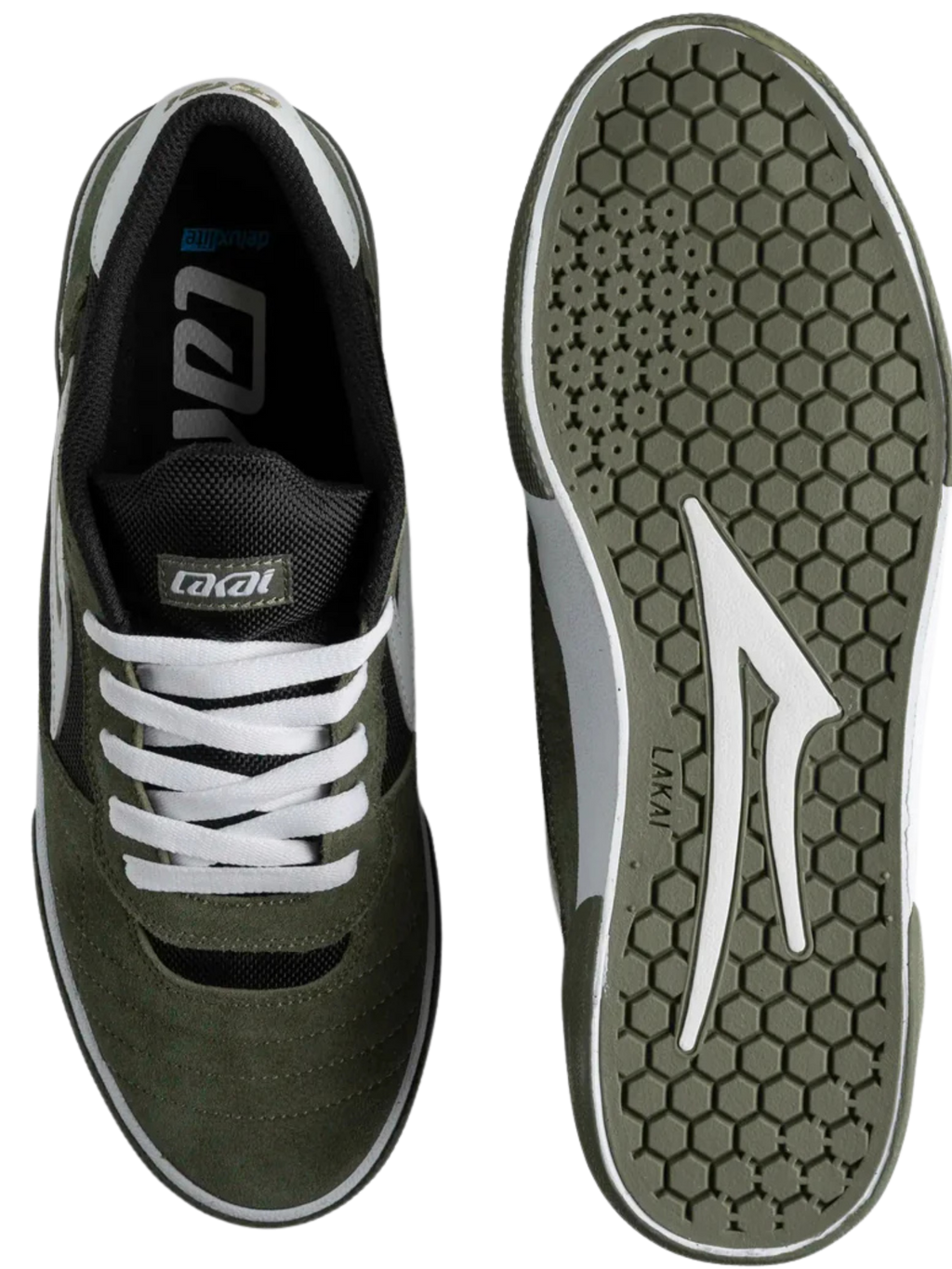 Lakai Cambridge | Covert Green Black White