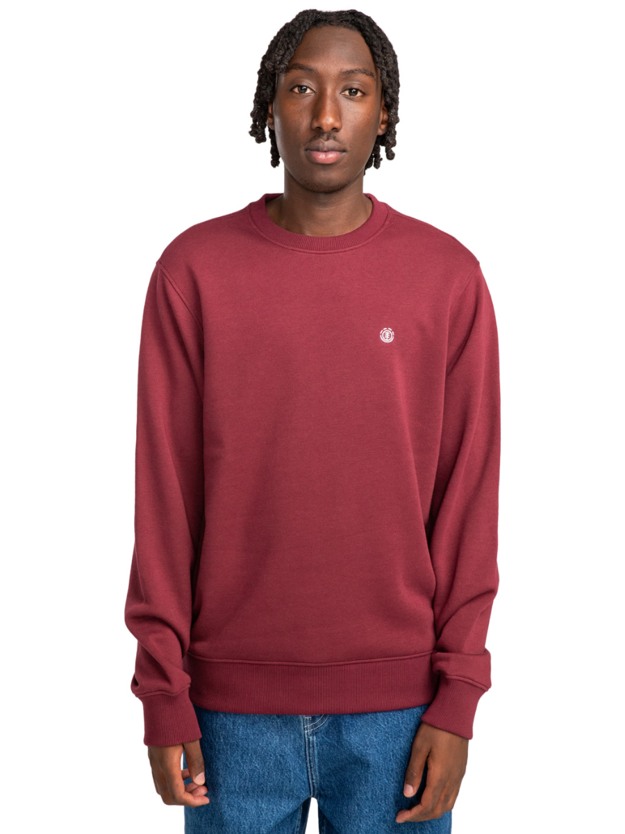 Element Cornell Classic Crew Sweatshirt - Tawny port | Best selling products | elements | surfdevils.com