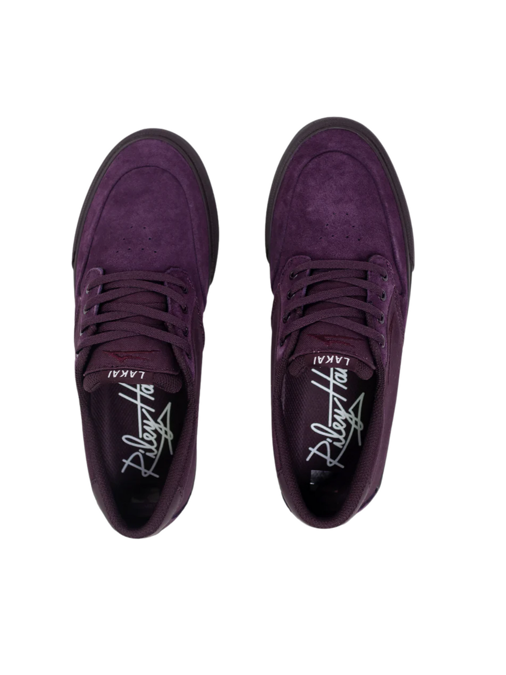 Riley 3 Lakai Riley 3 Sneakers - Black Cherry Suede