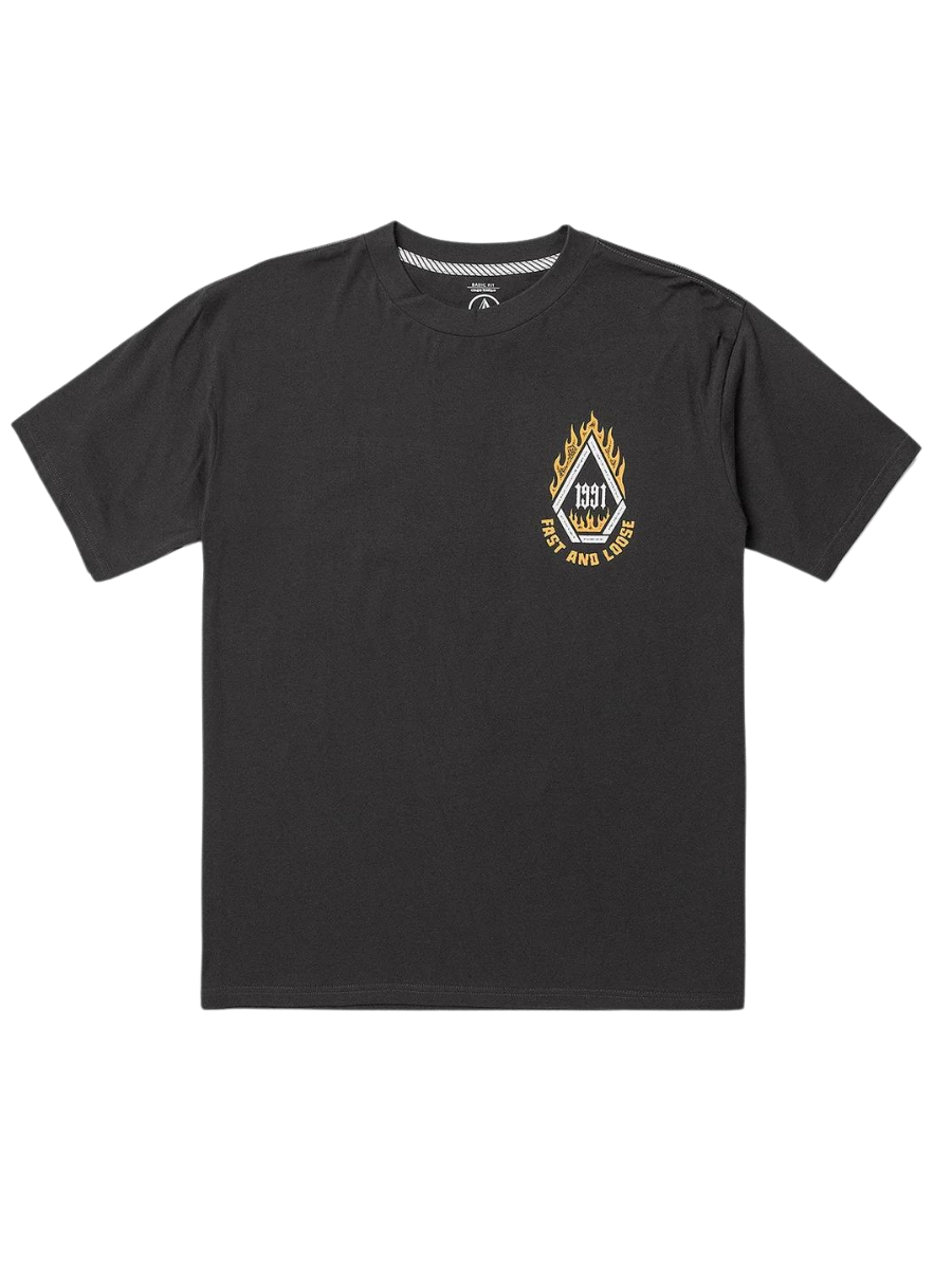 Camiseta Volcom Skate Vitals Fast N Loose - Stealth