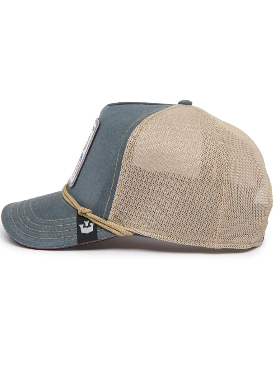 Goorin Bros Wuz Crackin (Crab) Cap - Slate / Beige