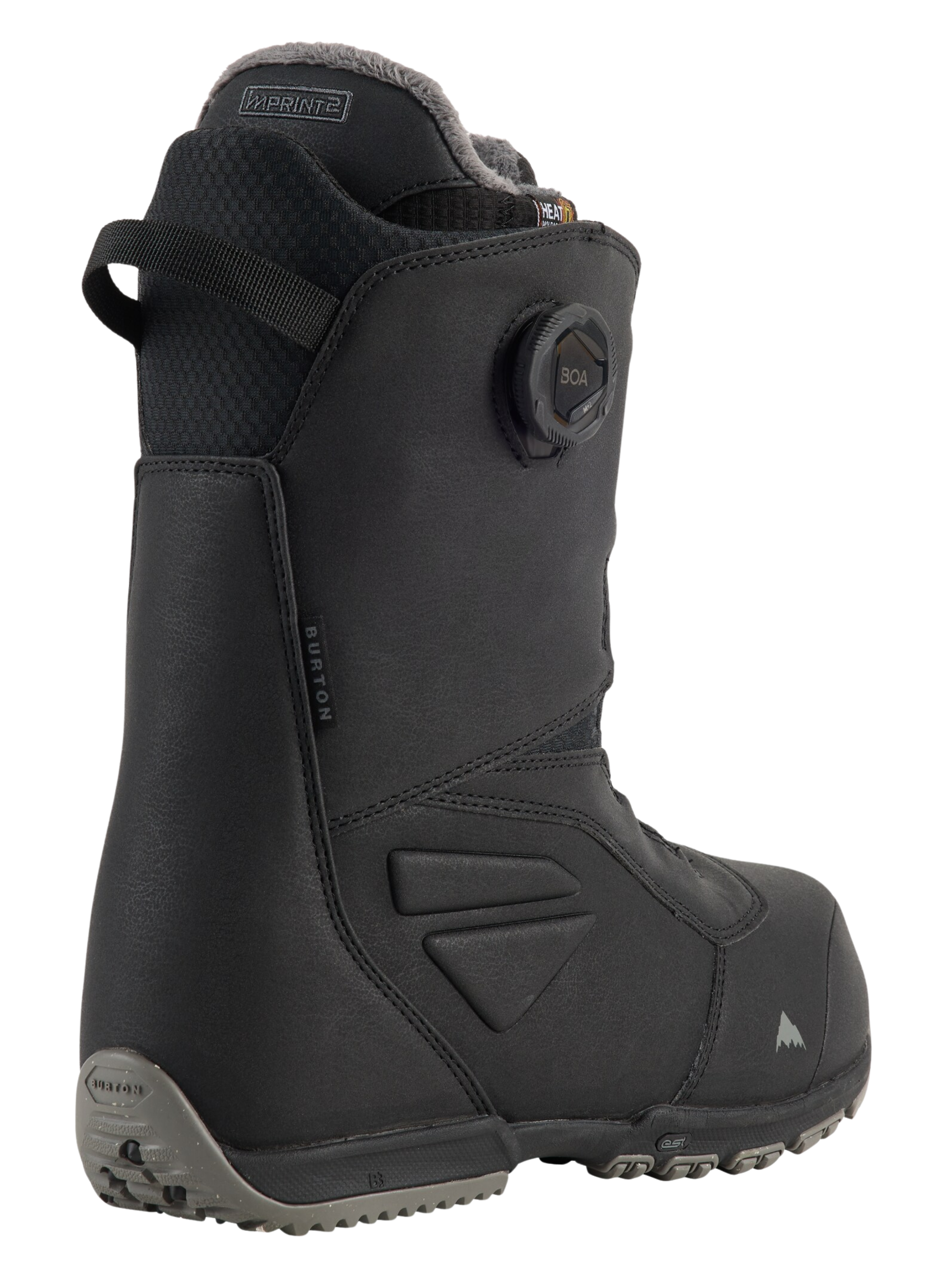 botte snowboard burton Bottes de snowboard Burton Ruler BOA Noir – maintien précis et performance all-mountain
