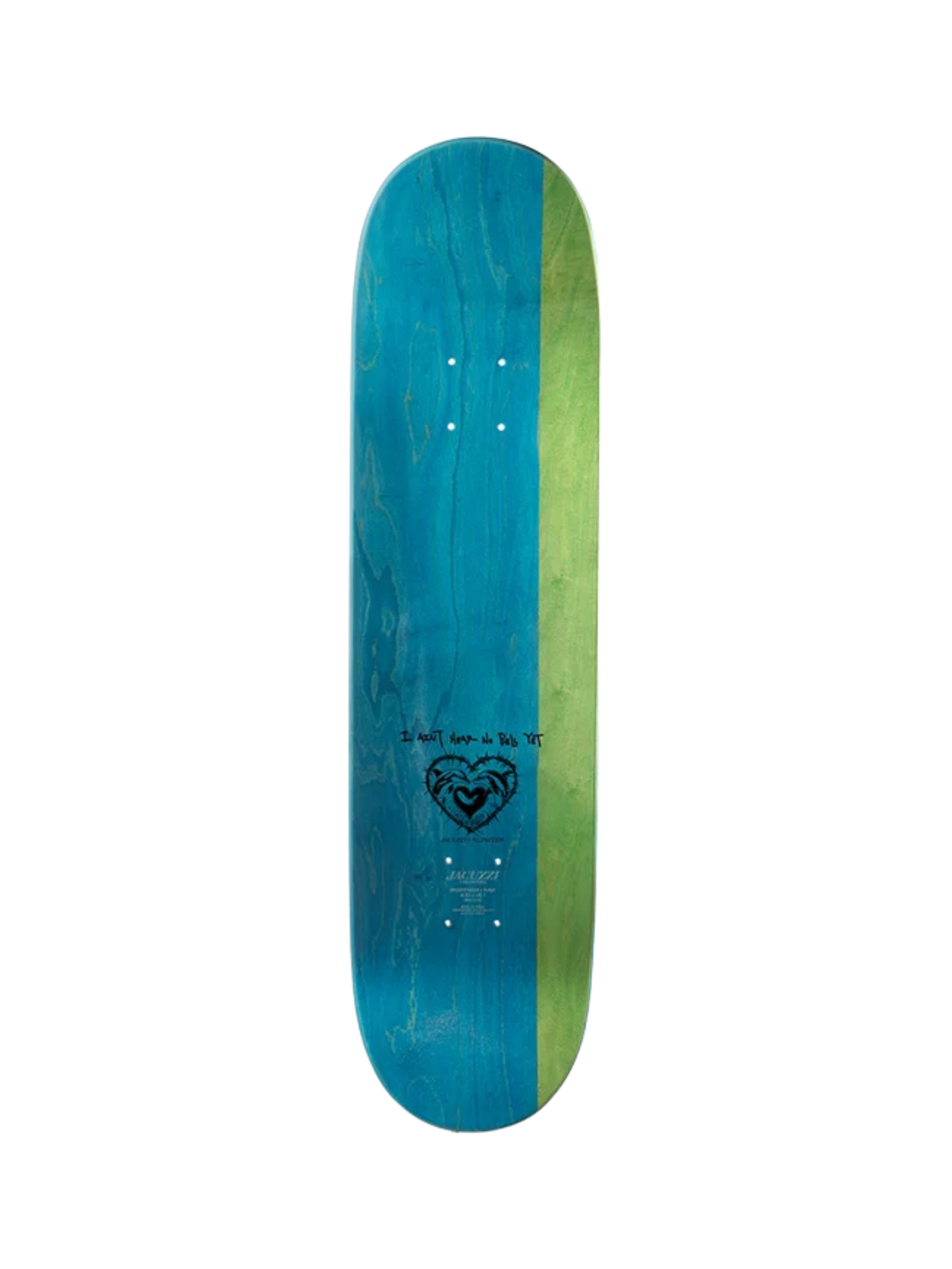 Skateboard-Deck Jacuzzi Caswell Berry KO Ex7 - Yellow | 8.25"