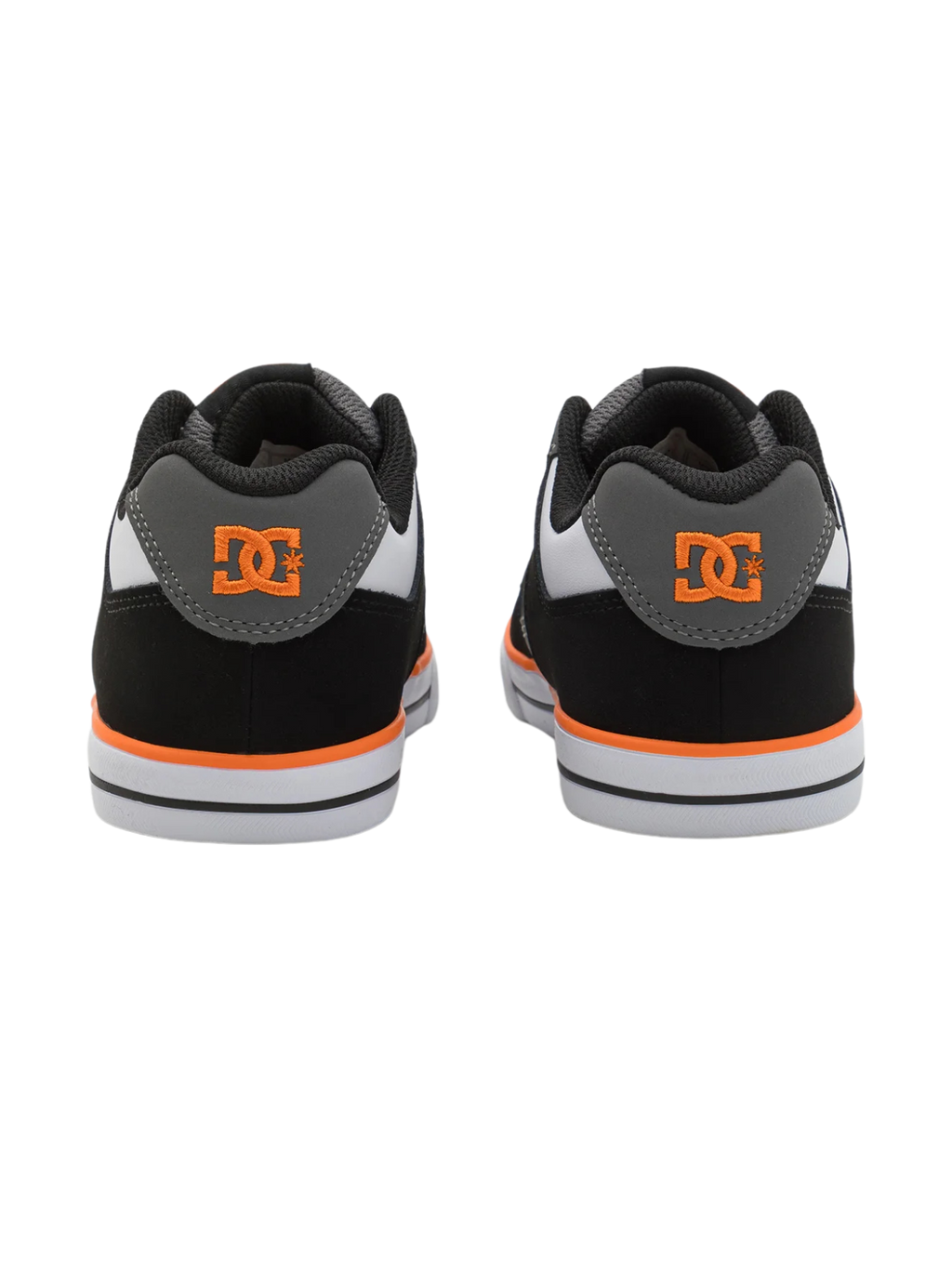 Zapatillas niño DC Shoes Pure Elastic - Black/White/Grey/Orange