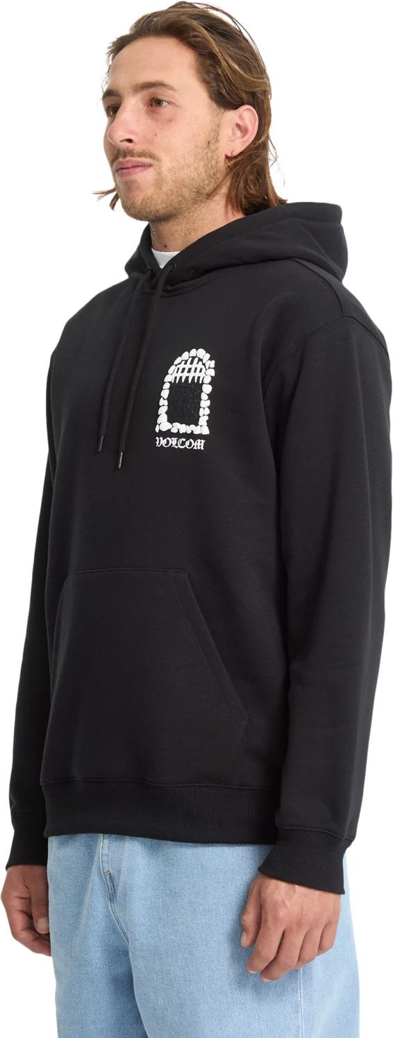 Volcom Noder sudadera con capucha hombre detail 5 | Black