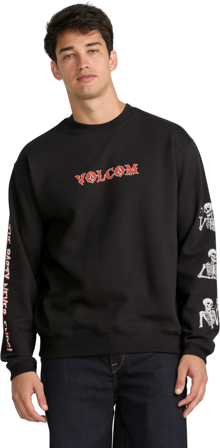 Volcom NEVER ENDS CREW sudadera hombre | Stealth