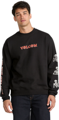 Volcom NEVER ENDS CREW sudadera hombre | Stealth