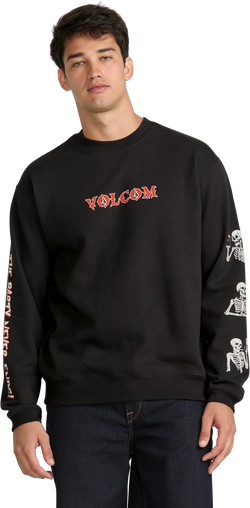 Volcom NEVER ENDS CREW sudadera hombre | Stealth