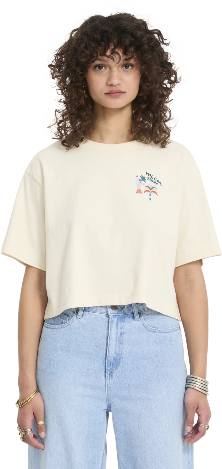 Volcom FA BRUNO LUCAS camiseta manga corta mujer | Vintage White