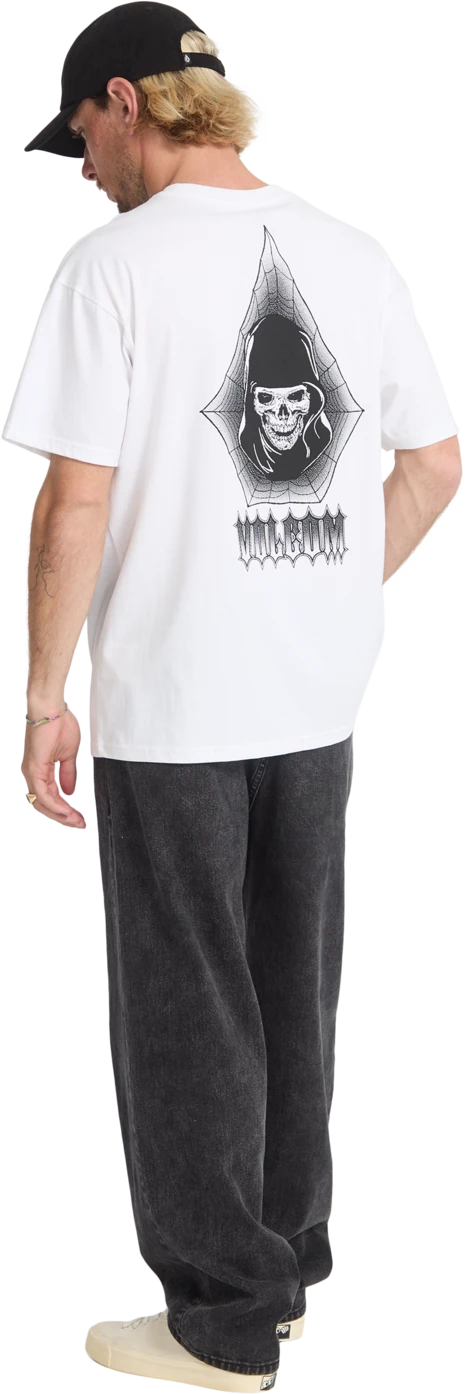 Volcom GAMMA DOOM SST camiseta manga corta hombre detail 4 | White