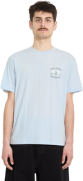 Volcom 91 PALM BSC SST camiseta manga corta hombre | LIGHT BLUE ACID