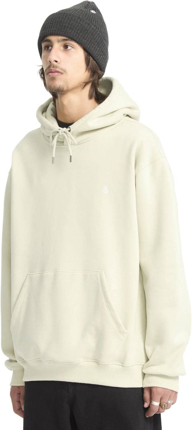 Volcom Single Stone sudadera con capucha hombre detail 5 | Light Beige