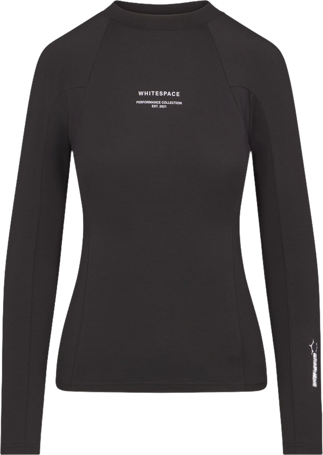 Whitespace GRAPHENE CREWNECK ropa interior térmica mujer detail 6 | Black Onyx