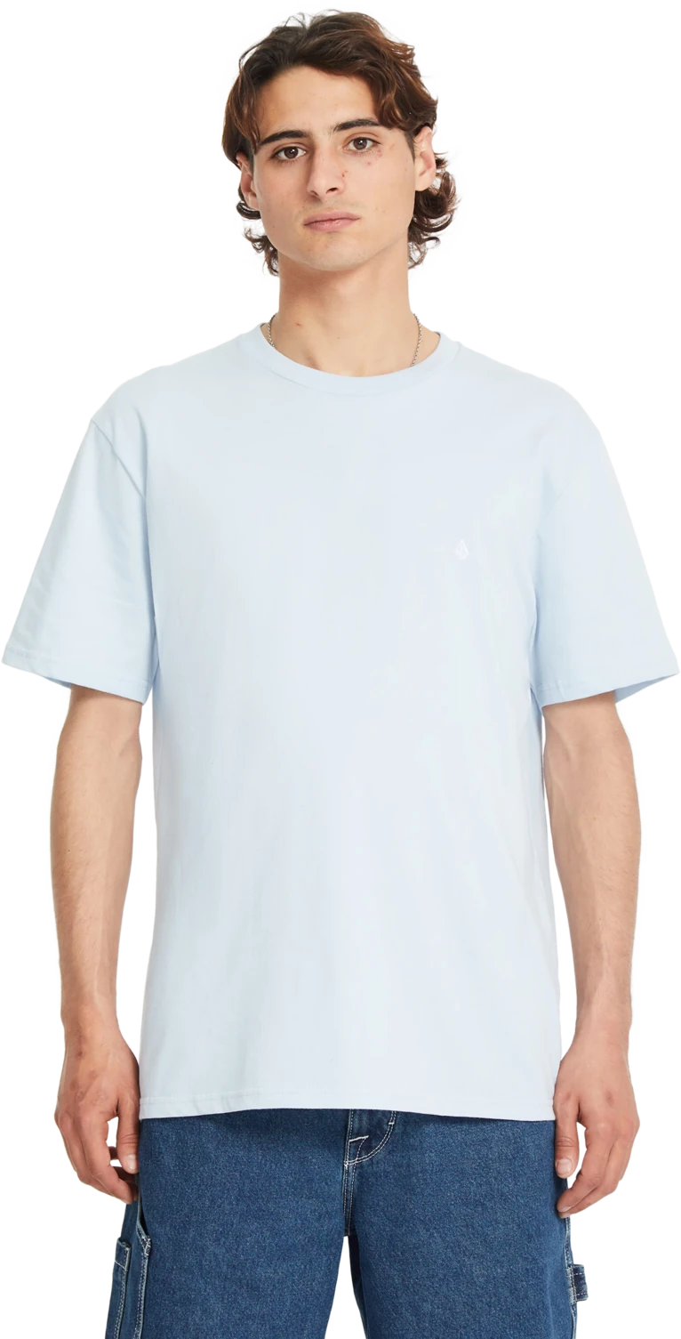Volcom Stone Blanks camiseta manga corta hombre | Carolina Blue