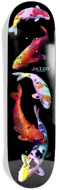 Jacuzzi Skateboards Jacuzzi 500 Years EX7 Tabla de Skate 8.5" tablas de monopatín | Black/Holographic
