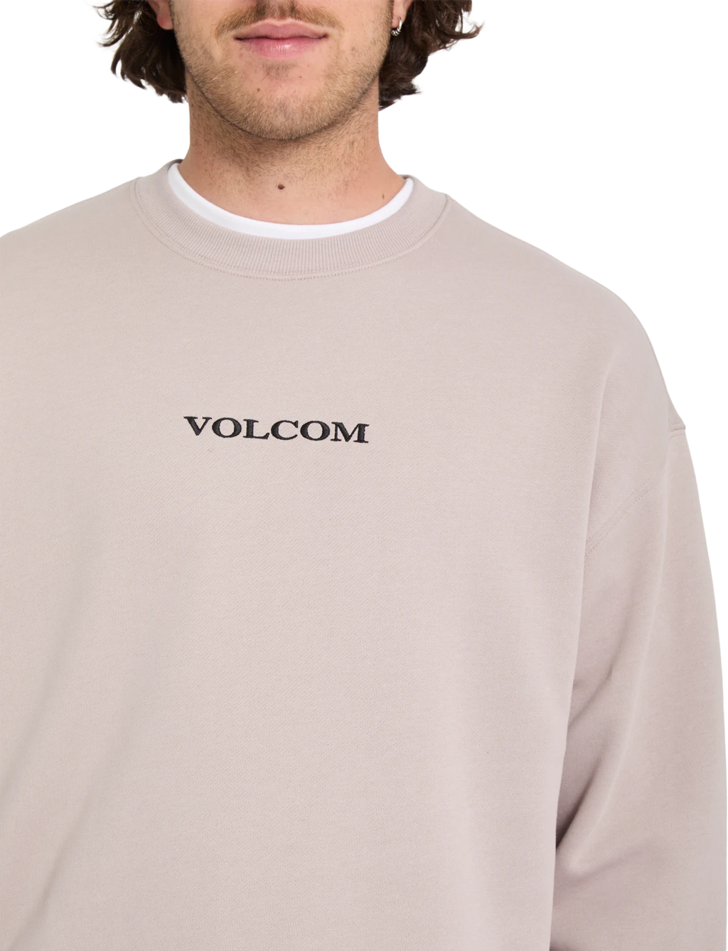 Volcom VOLCOM STONE CREW sudadera hombre detail 3 | Bark Brown