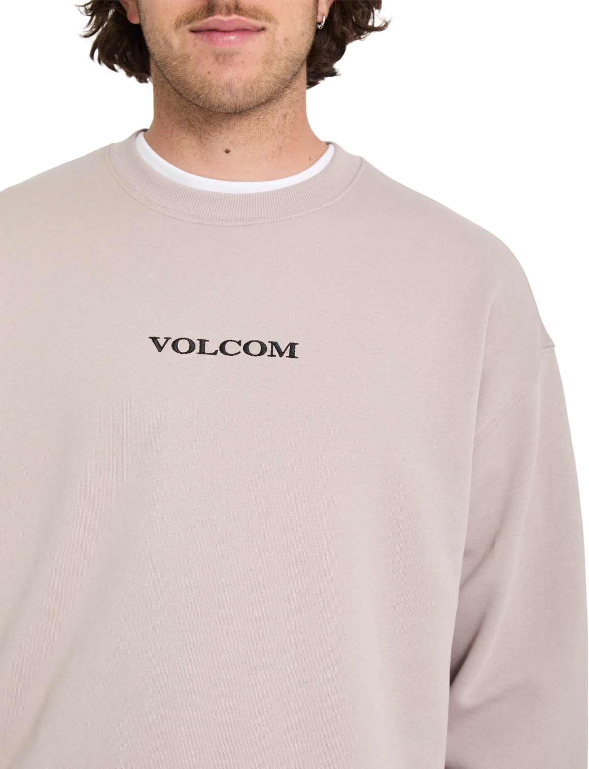 Volcom VOLCOM STONE CREW sudadera hombre detail 3 | Bark Brown