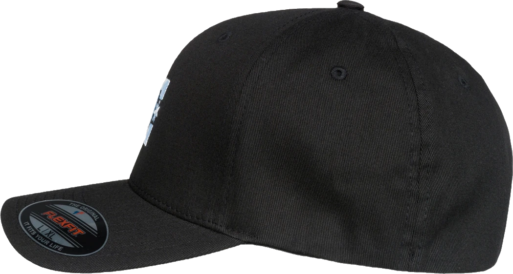 DC Shoes DC Cap Star 2 Flexfit Negro gorra hombre detail 3 | Negro