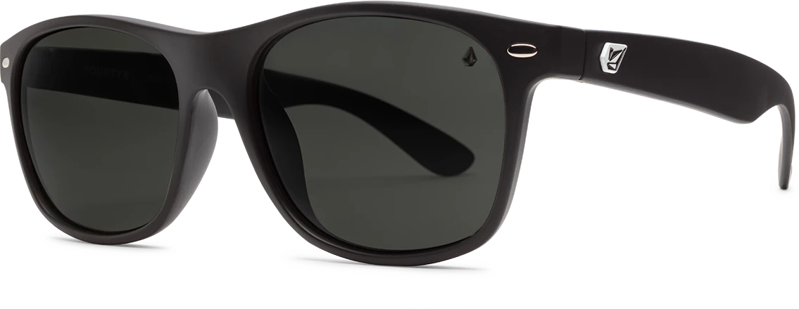 Volcom Fourty6 Matte Black Gray Polar sunglasses hombre | Matte Black