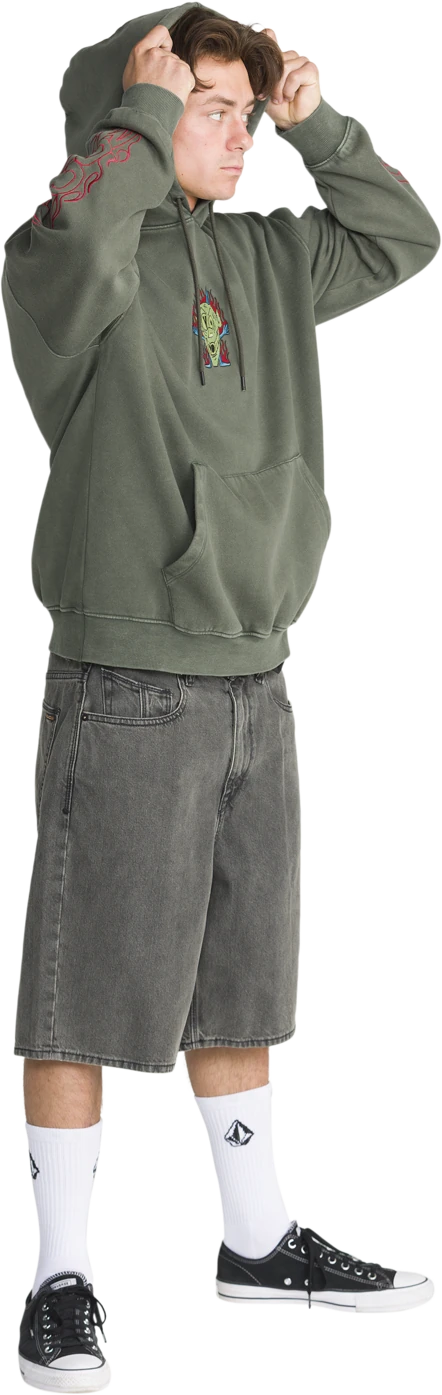 Volcom FA CASEY JONES PO sudadera con capucha hombre detail 3 | Climbing Ivy