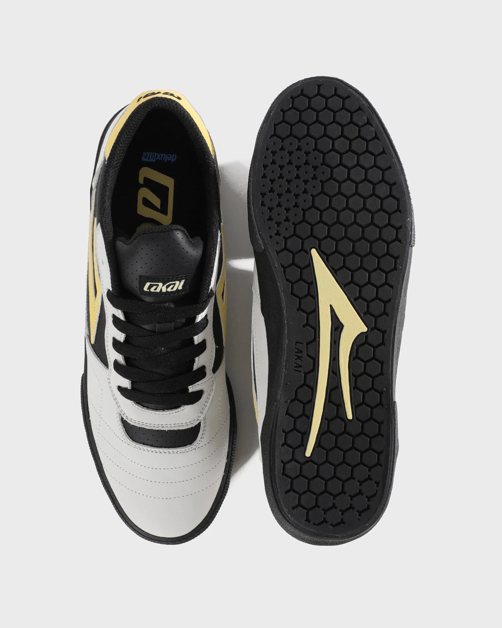 Lakai Men's Cambridge calzado hombre detail 2 | WHITE BANANA BLACK