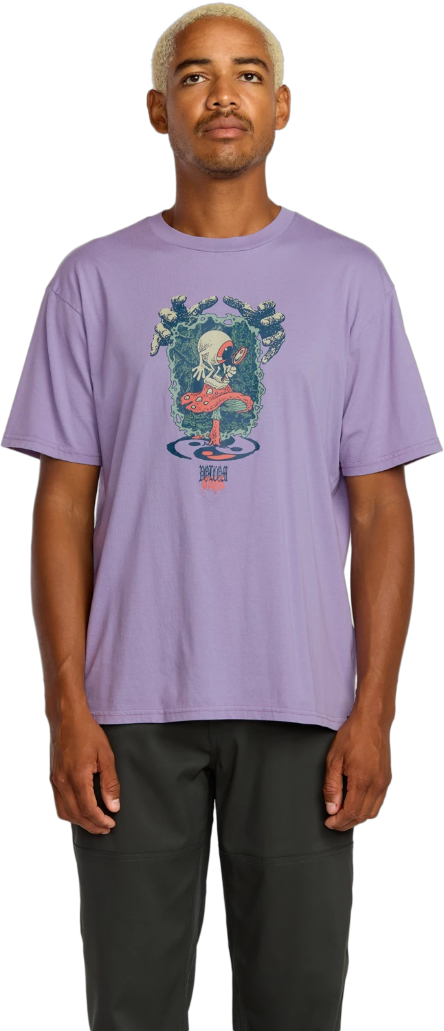 Volcom Stone Matter camiseta manga corta hombre | Purple Ash