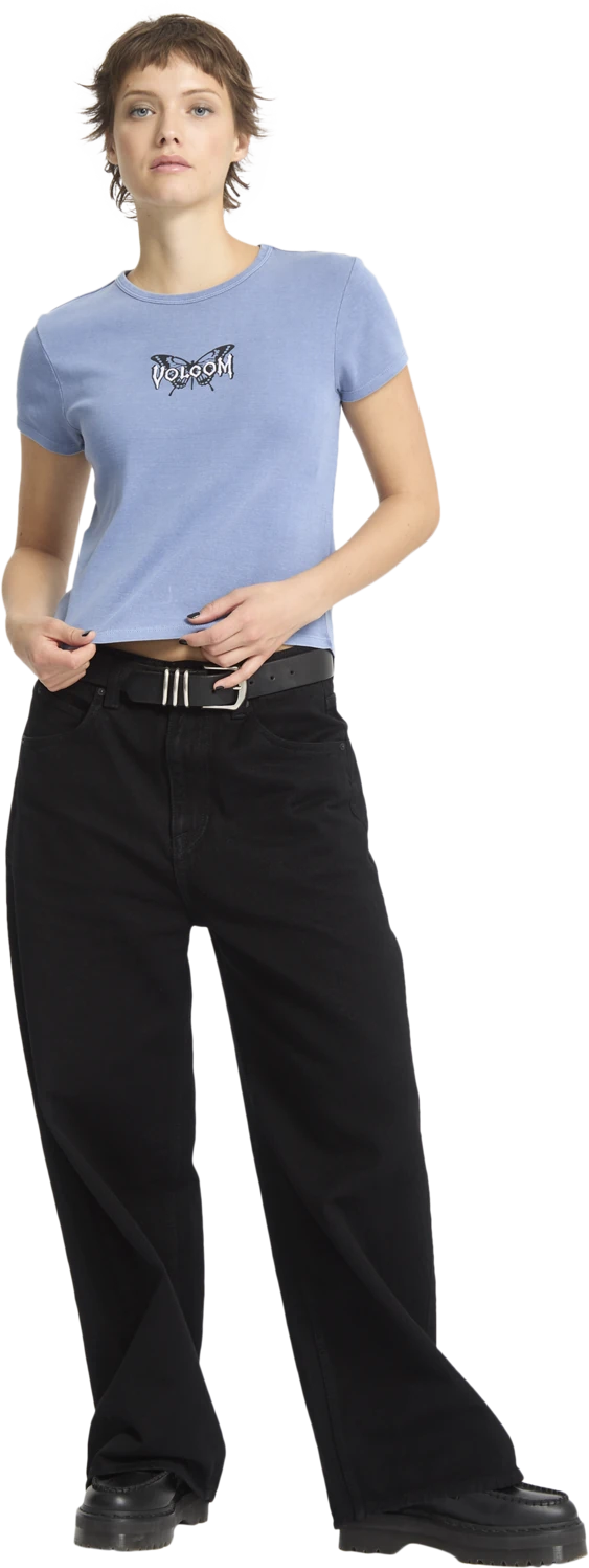 Volcom Have A Clue camiseta manga corta mujer detail 6 | Carolina Blue