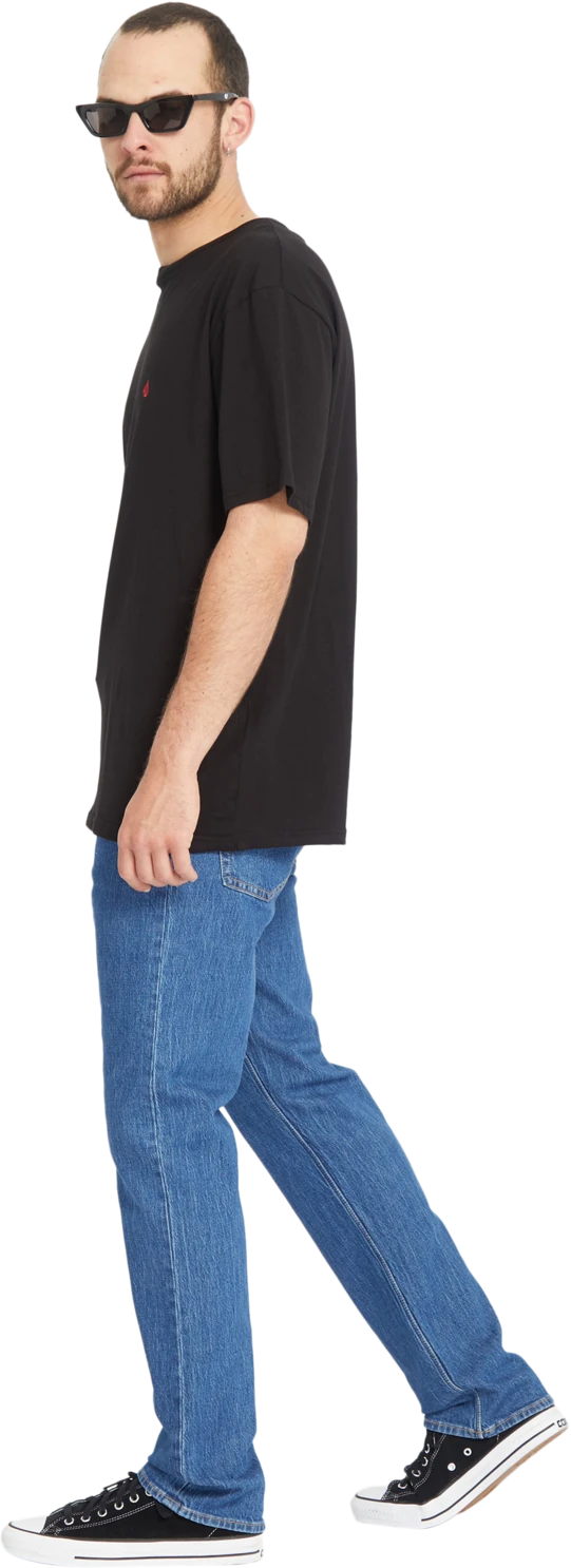 Volcom SOLVER DENIM pantalón tejano hombre detail 5 | BOLD BLUE