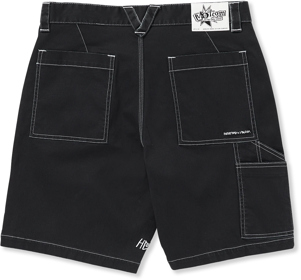 Volcom V Ent Hockey Dad Short 20 short hombre detail 1 | Black