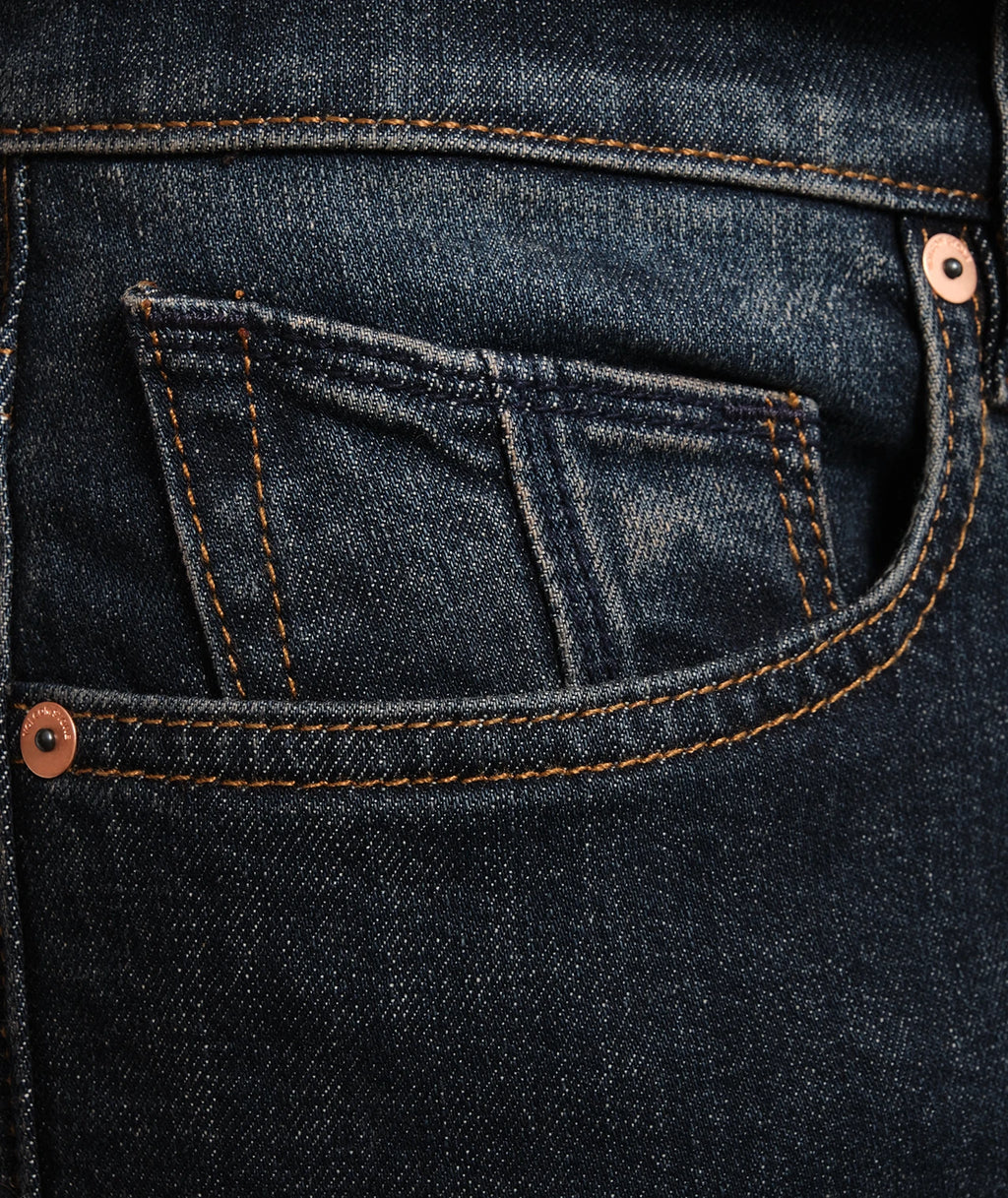 Volcom Vorta Jeans pantalón tejano hombre detail 6 | New Vintage Blue