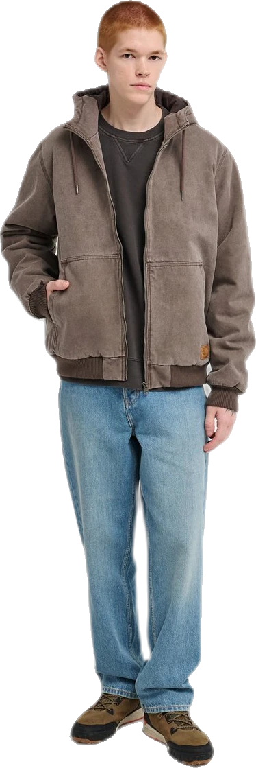 Element Hooded Bomber Jacket Chaqueta de lona medium jacket hombre detail 4 | Marrón