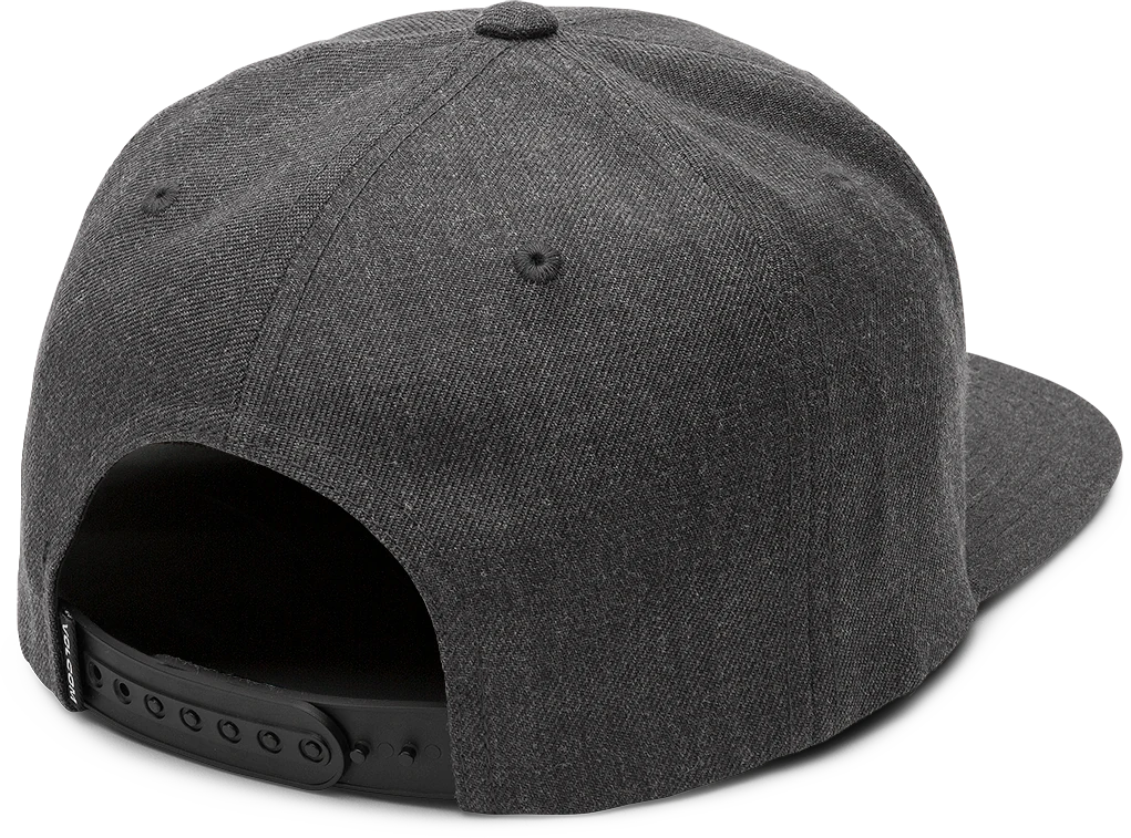 Volcom Quarter Twill Cap gorra hombre detail 1 | Charcoal Heather